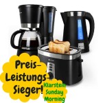 Klarstein Sunday Morning 3 in 1 Frühstücks-Set