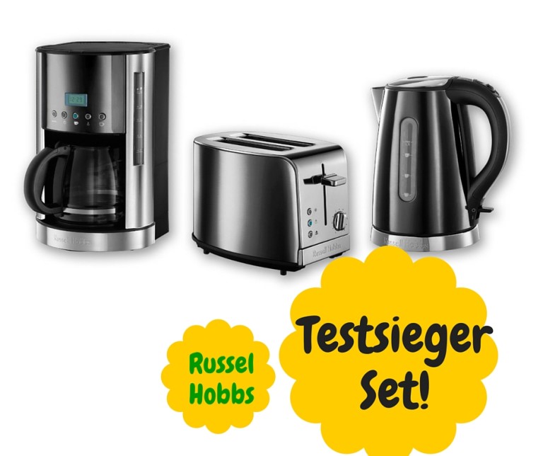 Frühstücksset 3 In 1 Kaffeemaschine Toaster Wasserkocher Frühstücksset: Kaffeemaschine Toaster Wasserkocher: 3in1 Kombis